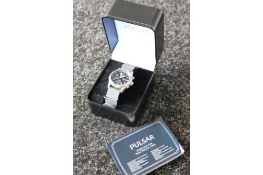 seiko pulsar chronograph 100m