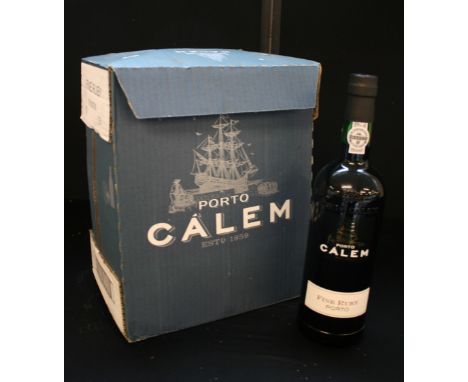 PORT - PORTO CALEM - 6 bottles of Fine Ruby Port 750ml 20%vol boxed.