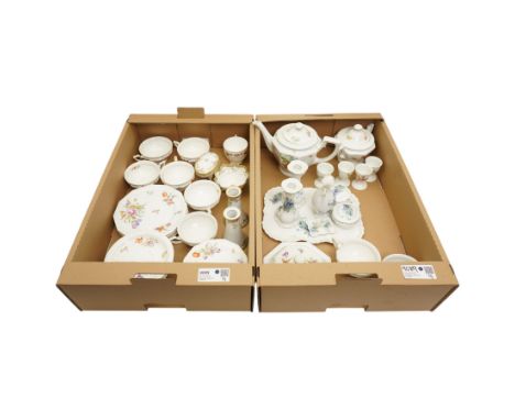 Rosenthal Maria pattern part tea service, Czech dressing table set, Noritake porcelain etc