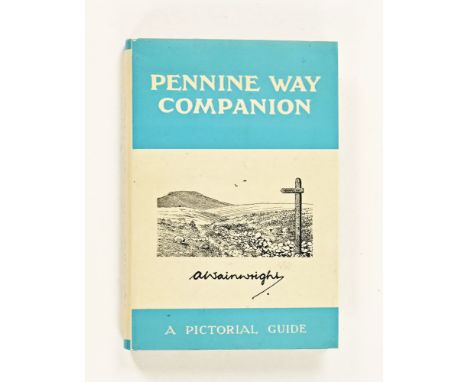 Wainwright Alfred, Pennine Way Companion, published in 1968 by Westmorland Gazette, first edition, signed.