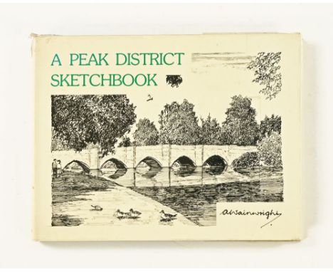 Wainwright Alfred, A Peak District Sketchbook 1984 first edition, signed.