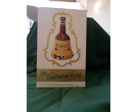 Bottle of Bells Celebrations Scotch Whisky in original presentation box