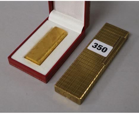 A Cartier lighter and a Dupont Lighter (2)