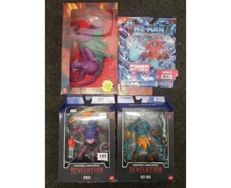 MATTEL MASTERS OF THE UNIVERSE FIGURES (X4) 