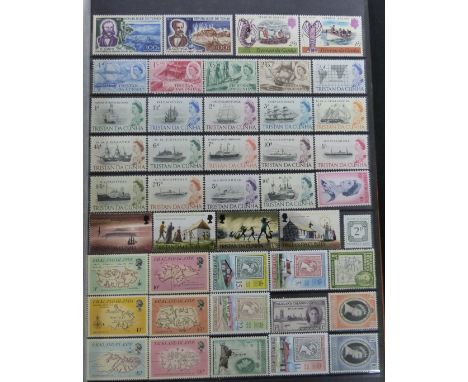 World mint stamp collection in a well filled stock book including some better Commonwealth