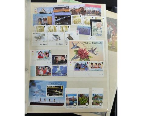 World, mainly modern mint and used collection in 3 ring binders