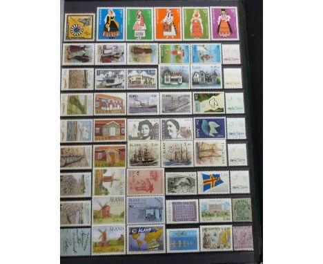 World mint stamp collection in a well filled stock book including some better Commonwealth