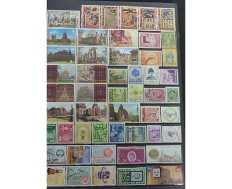 World mint stamp collection in a well filled stock book including some better Commonwealth
