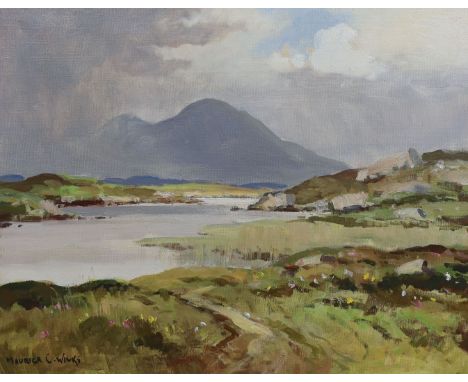 § § Maurice Canning Wilks RUA ARHA (1910-1984) 'Silver Light ...'oil on canvassigned39 x 49cmOil on original canvas in good u