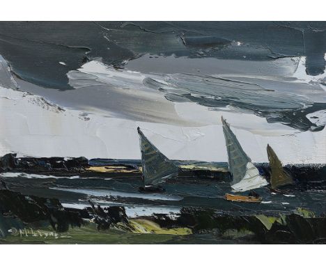 § § Donald McIntyre (1923-2009) 'The Broads'oil on canvassigned and titled verso25 x 35.5cmGood honest untouched condition, p