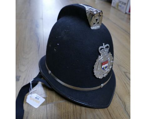 West Mercia Constabulary police custodian helmet, dated 2021, size 57  