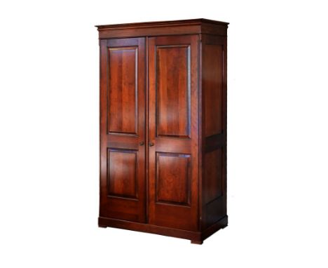 St. Michael Furniture for Marks &amp; Spencer - Double wardrobe enclosing shelf over hanging space, 125cm wide x 208cm high  
