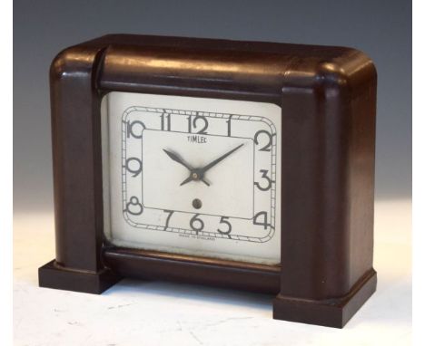 Timlec Bakelite cased mains powered mantel clock   Condition: 