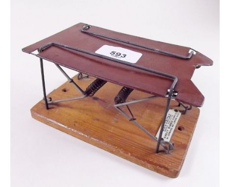 An Edwardian Post Office Securitas 10/- note holder