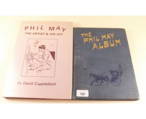 The Phil May Album published Methuen 1900 first edition together with Phil May The Artist and His Wit by David Cuppleditch 19