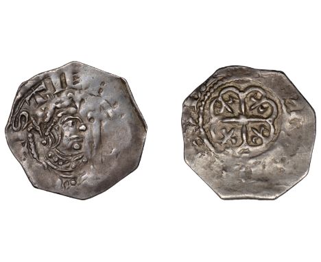 Stephen (1135-1154), Penny, Cross Moline type, Southwark, Alfwine, a[lf]pi[ne :] on : svd :, 1.28g/8h (Allen, BNJ 2012, p.115