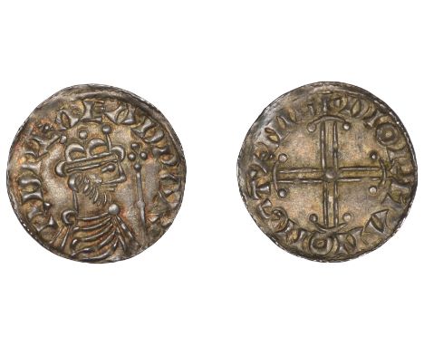 Edward the Confessor (1042-1066), Penny, Hammer Cross type, Steyning, Deorman, diorman mo stænig, 1.33g/3h (HHK 35; Freeman 8