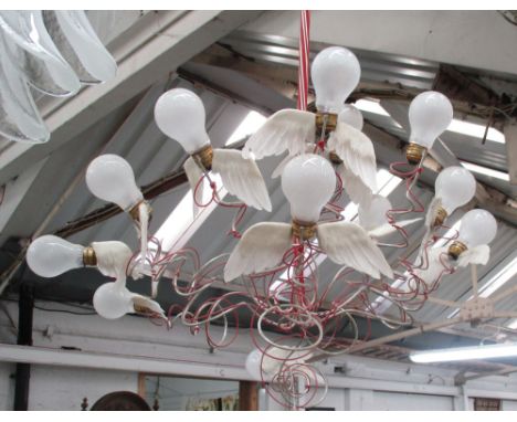 BERDIE CHANDELIER, by Ingo Maurer, 107cm H.