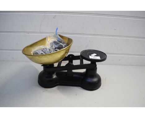 VINTAGE KITCHEN SCALES AND WEIGHTS