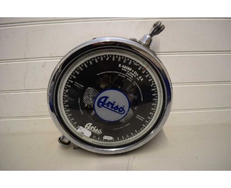 ARISO LARGE AUTOMATIC BALANCE SCALES IN A CHROME FINISH CASE