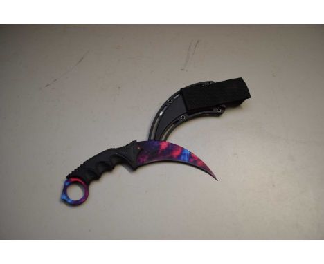 EK MODERN KNIFE WITH PLASTIC SHEATH