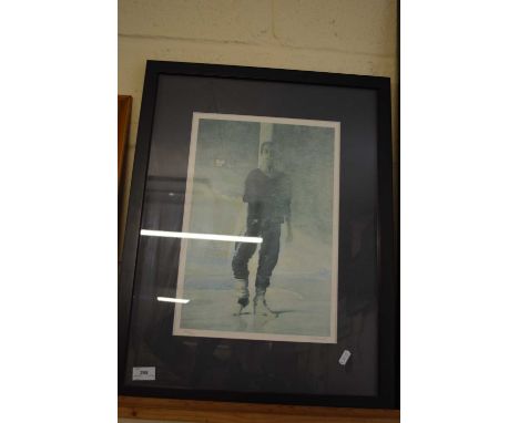 AFTER ROBERT HEINDEL, (AMERICAN 1938-2005), ROYAL BALLET DANCER, LIMITED EDITION COLOURED PRINT 352/500, F/G, 64CM HIGH