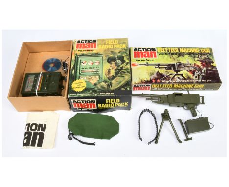 Palitoy Action Man vintage Field Radio Pack, not tested and not checked for completeness - Good Plus to Excellent, within Fai