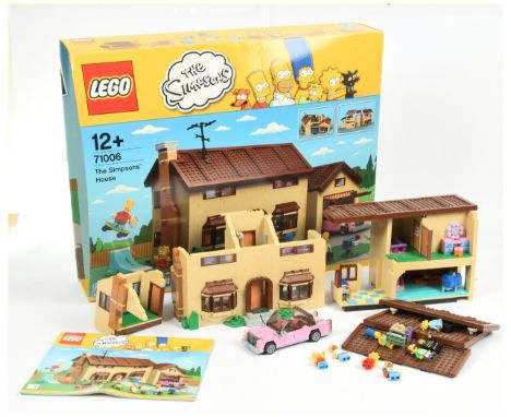 Lego 71006 The Simpsons - The Simpson House - built model, with part instructions, includes some Minifigures, but not checked