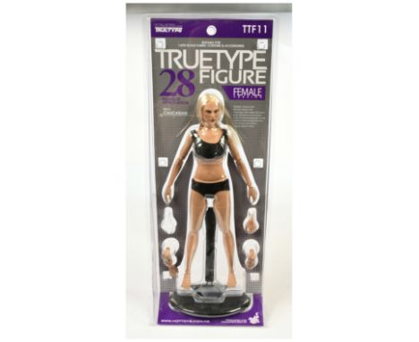 Hot Toys Truetype TTF11 Caucasian female figure, 1:6 scale, Near Mint to Mint, within Excellent packaging.