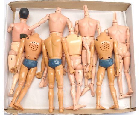 Palitoy Action Man Vintage an unboxed group of Figures / Undressed - all are missing heads and/or missing limbs - conditions 
