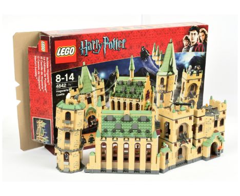 Lego 4842 Harry Potter - Hogwarts - built model, without instructions, includes some Minifigures, but not checked for complet