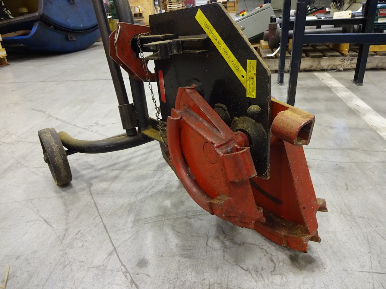 LIDSEEN OF N.C., INC. MODEL 550 CHICAGO BENDER PIPE BENDER; W