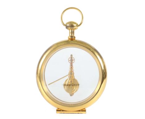 Jaeger-LeCoultre Modell 557Schweiz, 2. Hälfte 20. Jh., Tischuhr mit Stabwerk (nummeriert), 8-Tage-Gangreserve, die Zeitanzeig