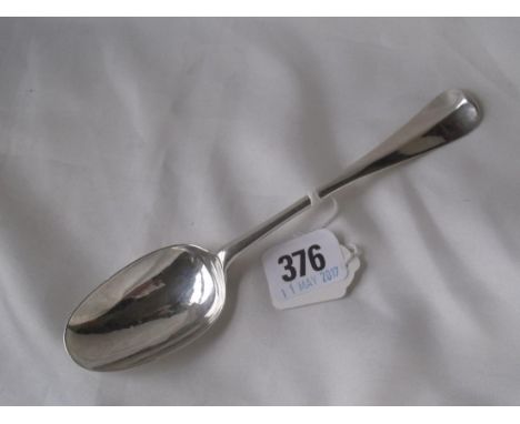 A rat tail table spoon Lon 1718 Britannia standard   