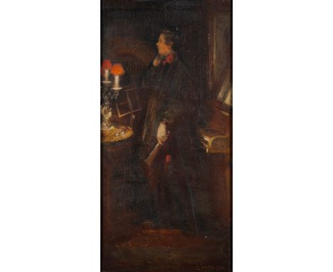 *Gladys Marguerite Baker (British, 1889-1959) -Portrait of Sarah Jane Baker née Rudman (the artist's mother) -Oil on canvas -