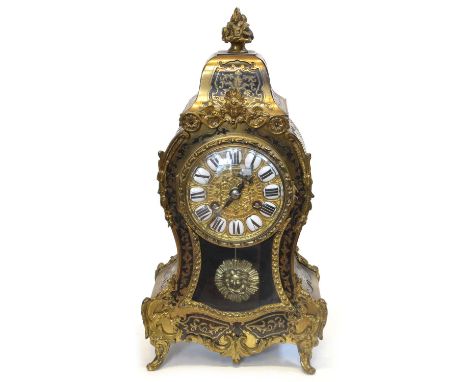 Mid 19th century French boule clock Mid 19th century French boule clock. Eight day movement striking on a single bell, brocot