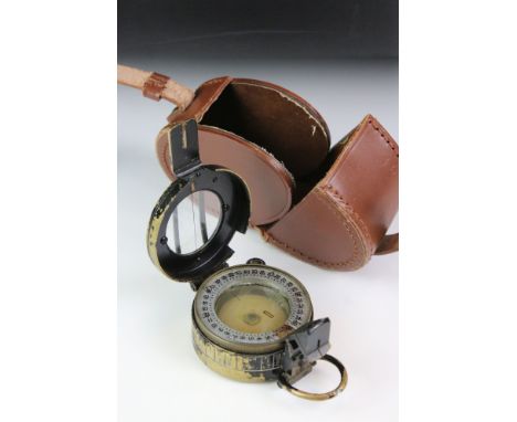 WW2 Brass compass 