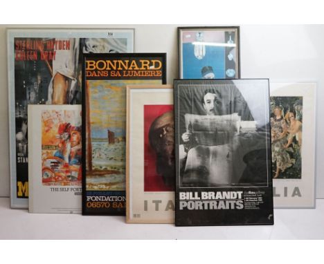 Bill Brandt Portraits - The Ffoto Gallery 1980's poster, depicting Peter Sellers; plus a ' Rapina A Mano Armata ' (The Killin