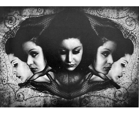 Pierre Molinier (1900-1976)Les Hanel 1, planche 33 du 'Chaman et ses Créatures'. Tirage argentique d'époque, avec indications