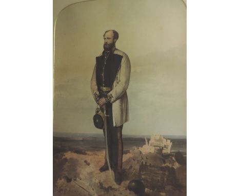 After Tuduno

Coloured Print: "Portrait of Major - Gen. Windham, C.B.," painted in The Crimea, approx. 55cms x 41cms (21 1/2"