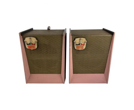 1959-1963 Seeburg Jukebox Speaker Set Model TW1-8. Compatible with all Seeburg Jukebox models. The Seeburg logo in both upper