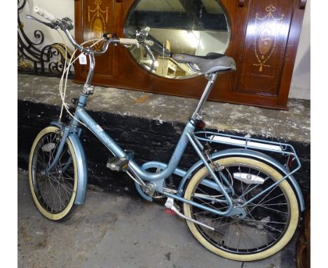 A Vintage BSA folding bicycle 