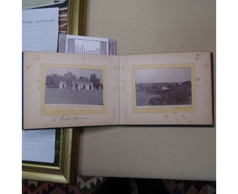4 photograph albums, Indian army 