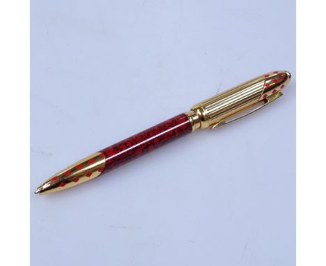 A Cartier boxed ballpoint pen 