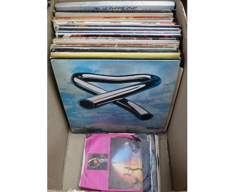 A box of Vintage LP records 