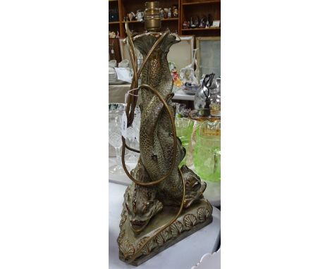Dolphin table lamp