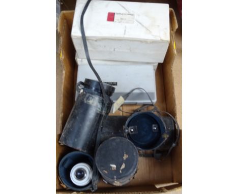 Various cased Fuji camera lenses etc 