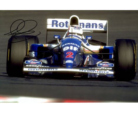 FORMULA ONE: Selection of colour signed 12 x 8 photographs by various Formula One Motor Racing Drivers, two of them World Cha
