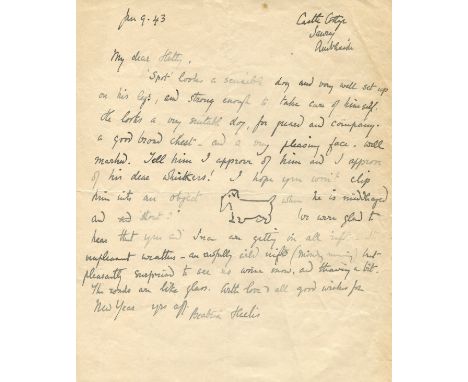 POTTER BEATRIX: (1866-1943) English Author &amp; Illustrator of children's books featuring animal characters including Peter 