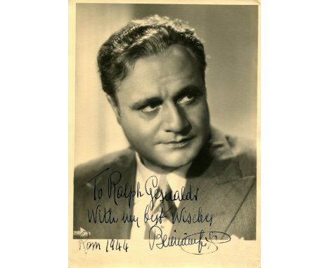 OPERA: Selection of signed 8 x 10 photographs and a few slightly smaller, some vintage, by various opera singers including Be